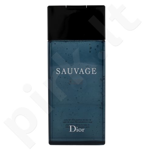 Christian Dior Sauvage, dušo želė vyrams, 200ml