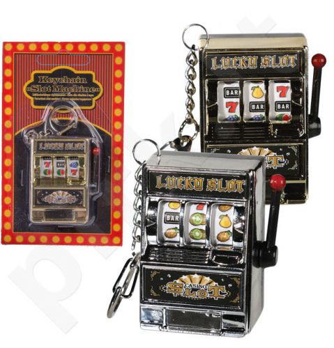 Raktų pakabukas - kazino aparatas