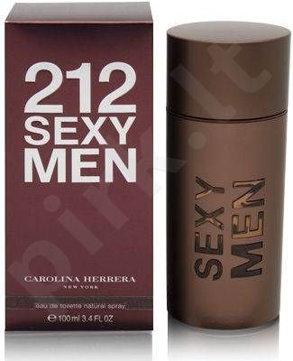 Carolina Herrera 212 Sexy Men, tualetinis vanduo vyrams, 100ml