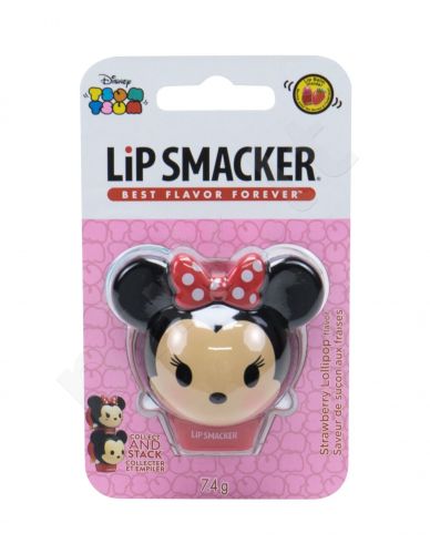 Lip Smacker Disney, Minnie Mouse, lūpų balzamas vaikams, 7,4g, (Strawberry Lollipop)