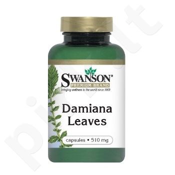 Swanson DAMIANA LAPAI N100 maisto papildas