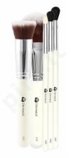 Dermacol Brushes, rinkinys šepetėlis moterims, (kosmetika brush D51 1 pc + kosmetika brush D55 1 pc + kosmetika brush D82 1 pc + kosmetika brush D81 1 pc + kosmetika brush D83 1 pc)