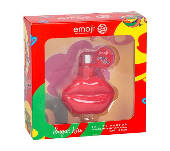 Emoji Sugar Kiss, kvapusis vanduo vaikams, 50ml