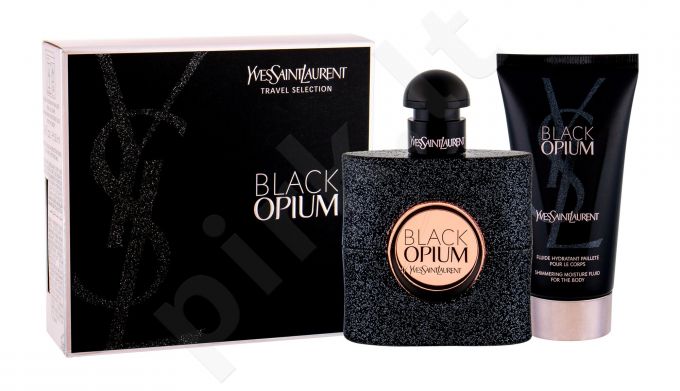 Yves Saint Laurent Black Opium, rinkinys kvapusis vanduo moterims, (EDP 50 ml + Body Moisturizing Care 50 ml)