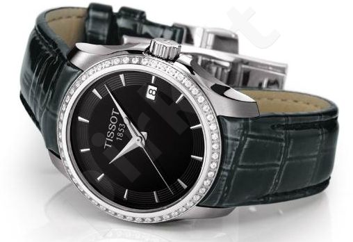 Moteri kas kvarcinis laikrodis TISSOT T0352106605100 Pirk.lt