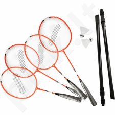 Badmintono rinkinys STIGA Family 4 raketės + tinklelis