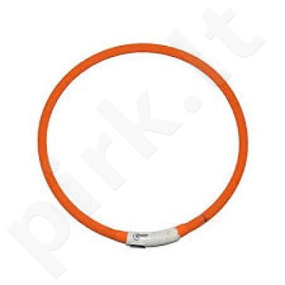 LED Collar with Usb, 70cm Orange