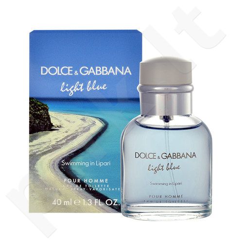 dolce gabbana light blue swimming in lipari