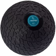 Svorinis kamuolys AVENTO 42DJ 6kg D23cm Black/blue mėtymui