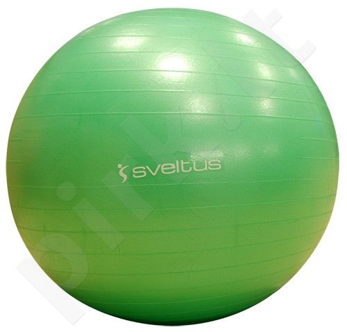 Gimnastikos kamuolys GYMBALL 65cm green+pakuotė