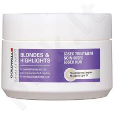 Goldwell Dualsenses Blondes Highlights, 60 Sec Treatment, plaukų kaukė moterims, 200ml