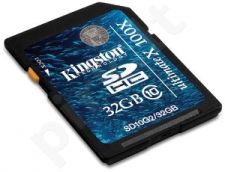 Atminties kortelė Kingston SDHC 32GB CL10, G2 UltimateX