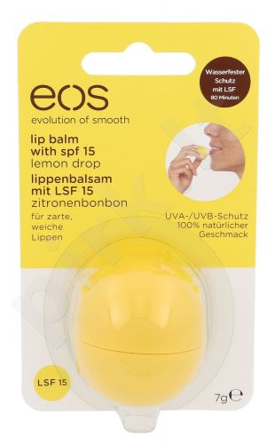 EOS Lip Balm, lūpų balzamas moterims, 7g, (Lemon Drop)