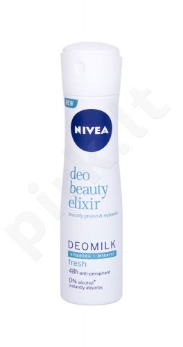 Nivea Deo Beauty Elixir, Deomilk Fresh, antiperspirantas moterims, 150ml