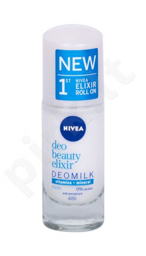 Nivea Deo Beauty Elixir, Deomilk Fresh, antiperspirantas moterims, 40ml