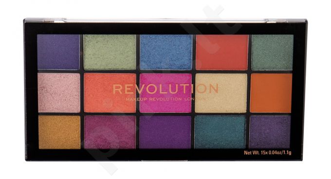 Makeup Revolution London Re-loaded, akių šešėliai moterims, 16,5g, (Passion For Colour)